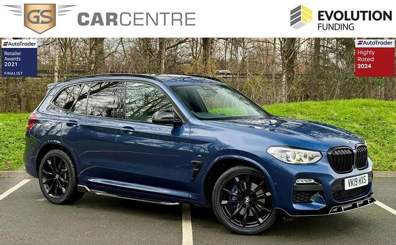 Blue Used 2019 BMW X3 M Sport SUV | £22,900 (A bit pricey) - Image 1/4