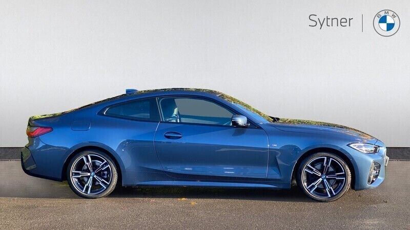 Used BMW 420 Coupé M Sport 192 HP (141 kW) 2021 Blue Coupe