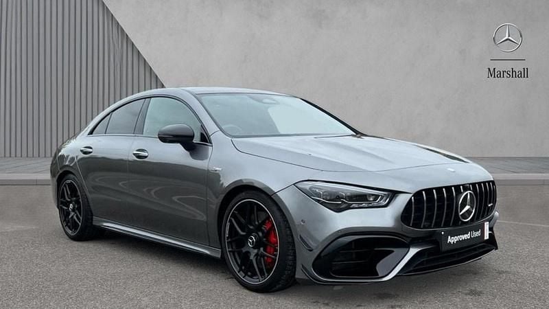 Grey Used 2023 Mercedes CLA45 AMG Coupe | £49,450 (Fair price) - Image 1/4