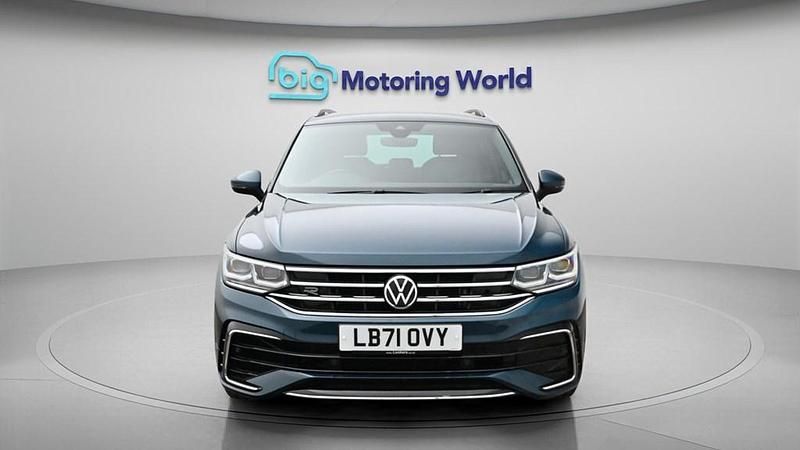 Used VW Tiguan R-line 150 HP (110 kW) 2022 Blue SUV