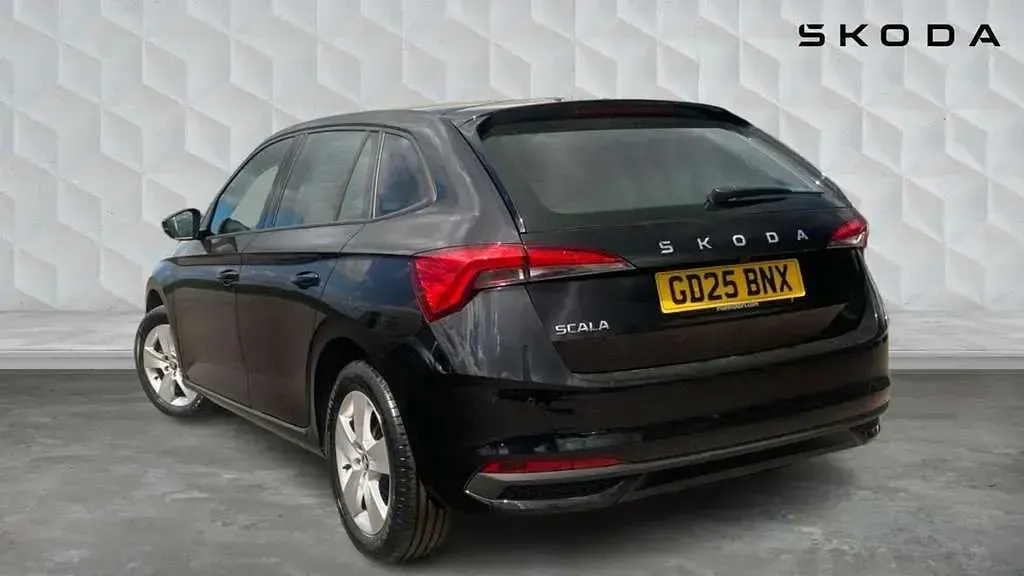 Used Skoda Scala SE 113 HP (83 kW) 2025 Black magic pearl effect Hatchback