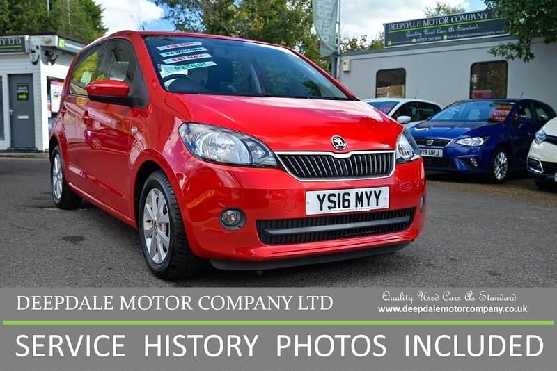 Red Used 2016 Skoda Citigo SE L Hatchback | £6,990 (Fair price) - Image 1/4