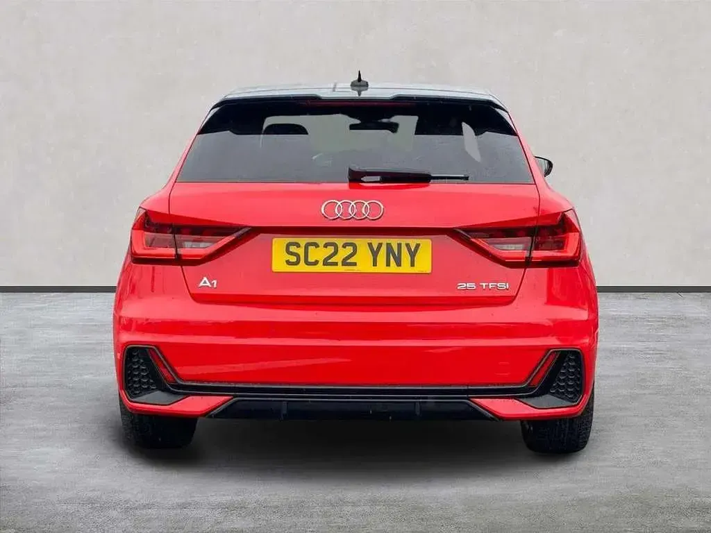 Used Audi A1 Black Edition 94 HP (69 kW) 2022 Red SUV