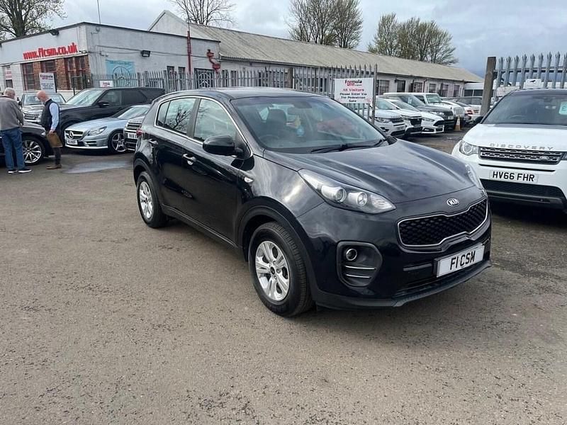 Used Kia Sportage 114 HP (83 kW) 2018 Black SUV