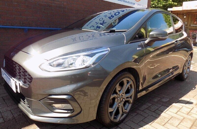 Grey Used 2019 Ford Fiesta ST-Line Hatchback | £10,495 (Fair price) - Image 1/4