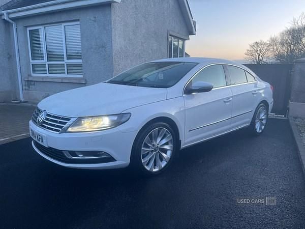 Used VW CC GT 2014 White Sedan