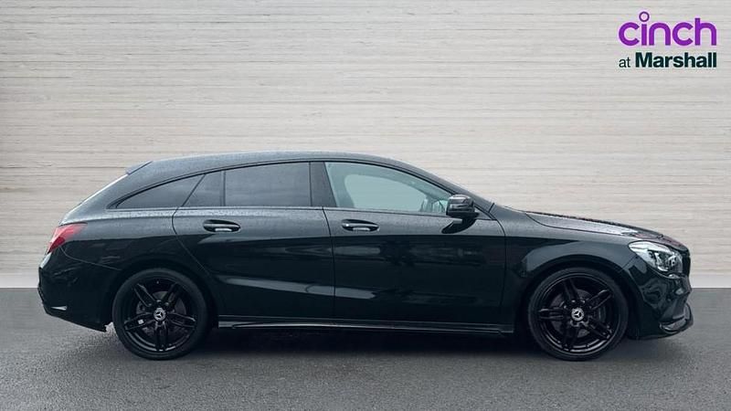 Used Mercedes CLA220 AMG line 177 HP (130 kW) 2018 Black Sedan