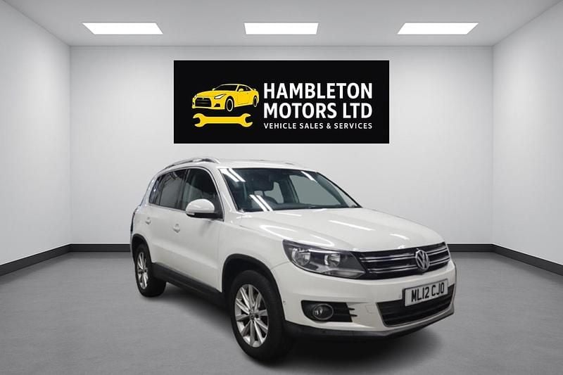 White Used 2012 VW Tiguan SE SUV | £4,695 (Good price) - Image 1/4
