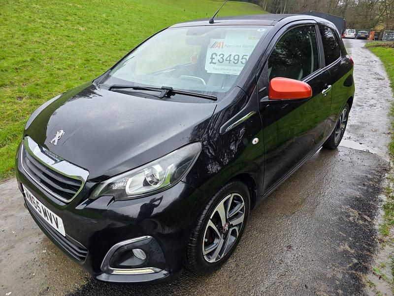 Used Peugeot 108 Roland Garros 82 HP (60 kW) 2015 Black Hatchback