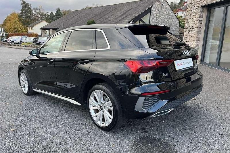 Used Audi A3 e-tron S-Line 201 HP (147 kW) 2021 Black Hatchback