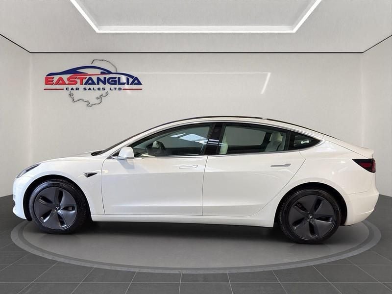 Used Tesla Model 3 Long Range AWD 77 kW (106 HP) 2020 White Sedan