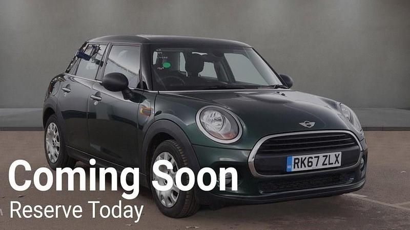 Used Mini ONE Hatch 102 HP (75 kW) 2017 Green Hatchback