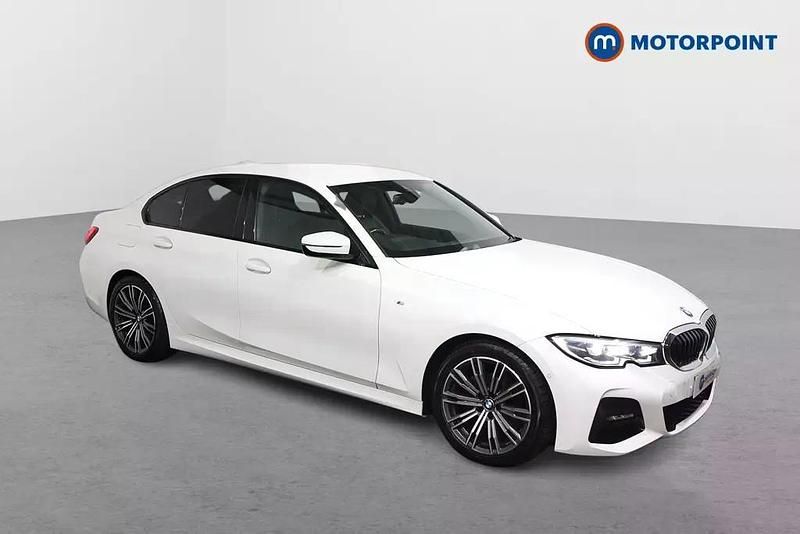 White Used 2021 BMW 318 M Sport Sedan | £19,549 (Fair price) - Image 1/4
