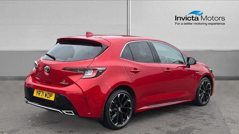Used Toyota Corolla Sport 184 HP (135 kW) 2022 Scarlet flare pearlescent Hatchback