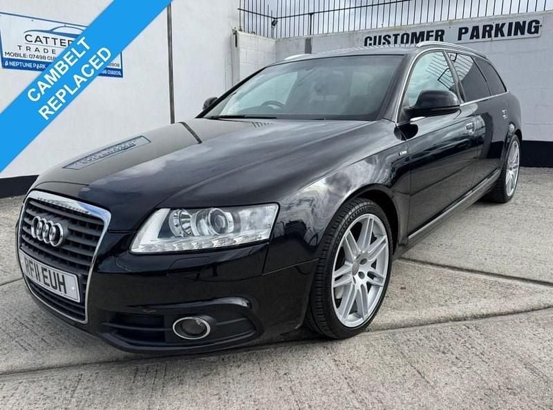Black Used 2011 Audi A6 S-Line Estate | £5,995 (Fair price) - Image 1/4