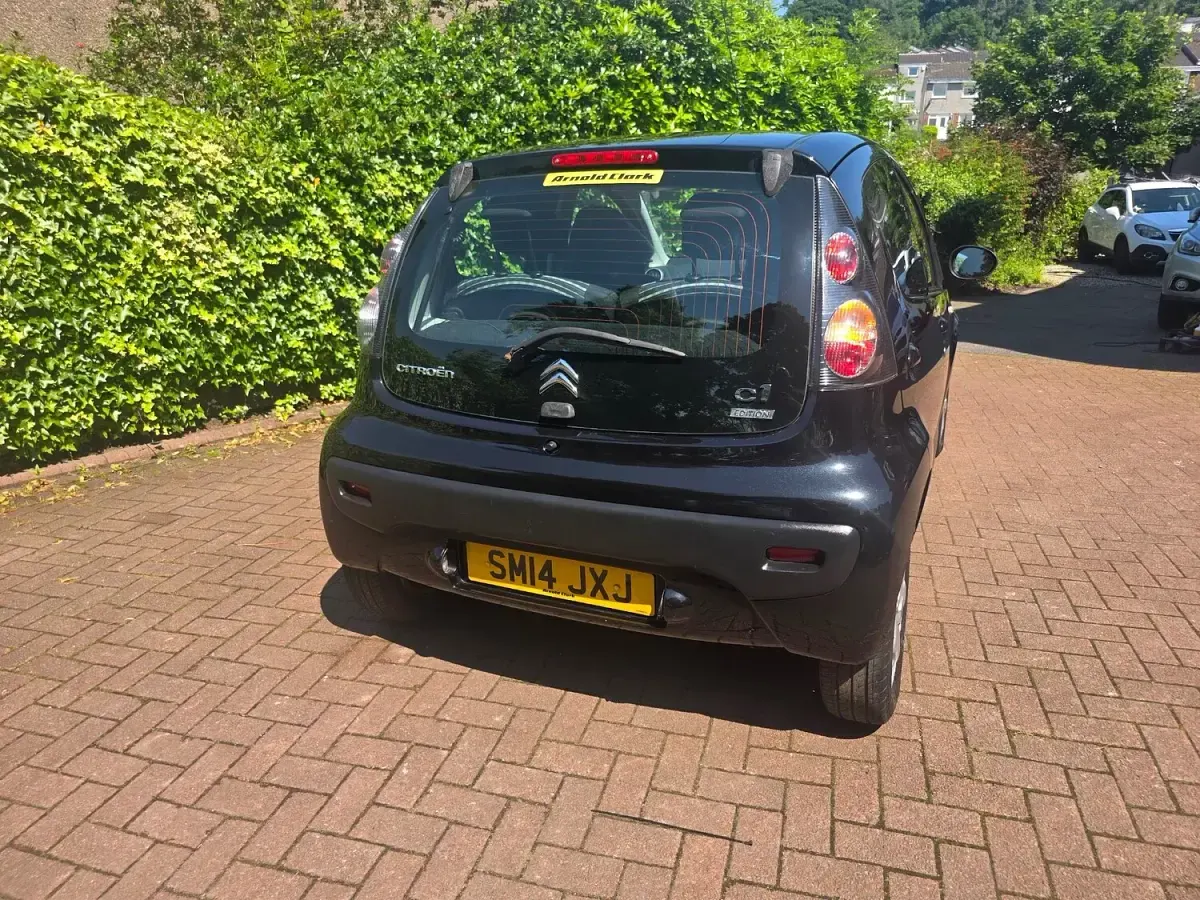 Used Citroën C1 2014 Black Hatchback