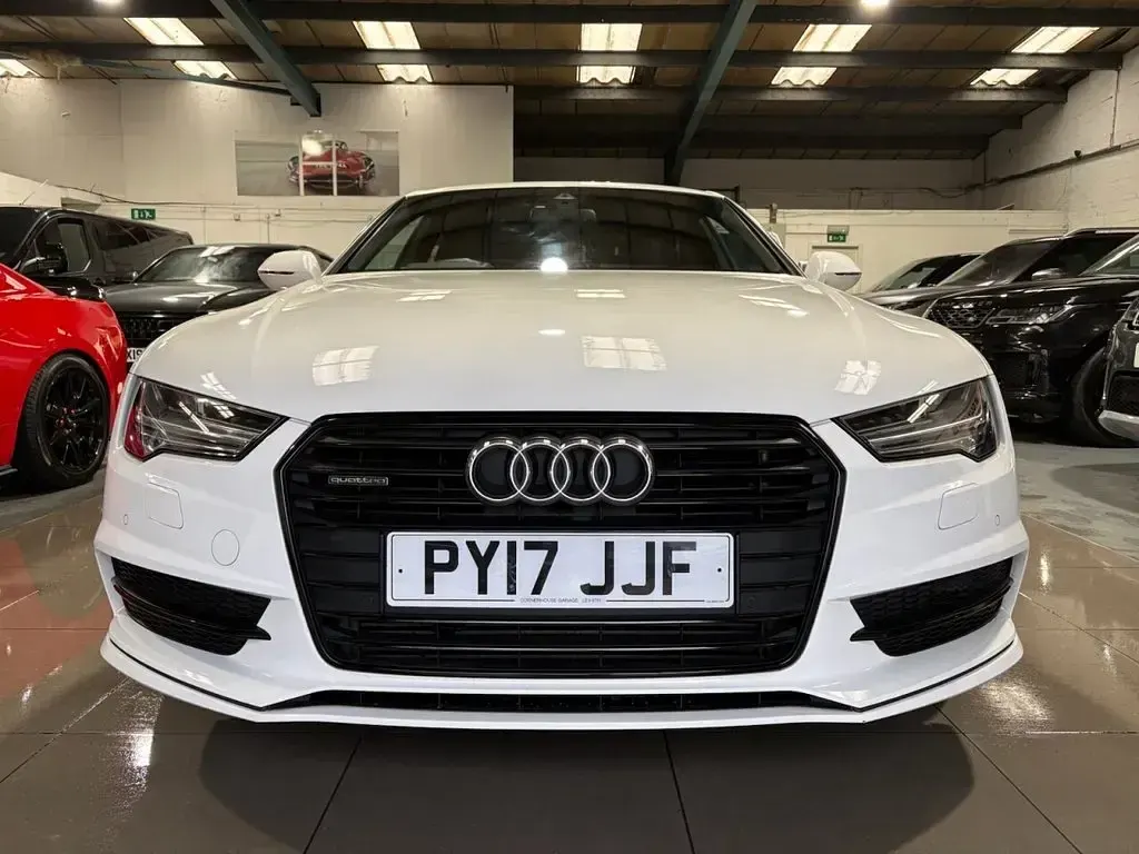 Used Audi A7 Sportback Black Edition 2017 White Hatchback