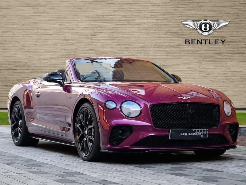 Mauve/purple Used 2023 Bentley Continental GT Convertible Cabriolet | £180,000 - Image 1/4