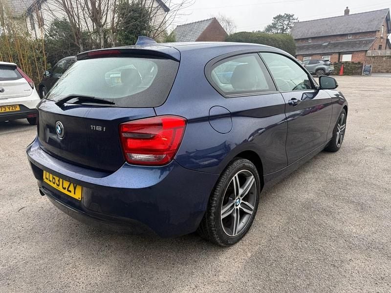 Used BMW 116 Sport Line 2013 Blue Hatchback