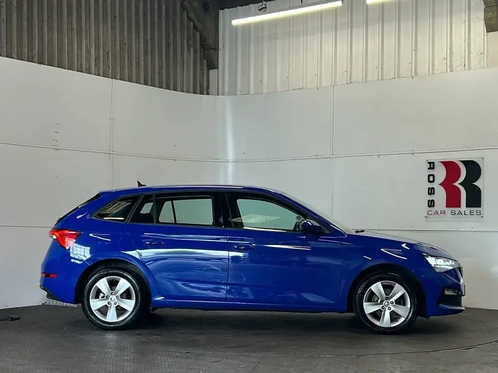 Used Skoda Scala SE 150 HP (110 kW) 2022 Blue Hatchback