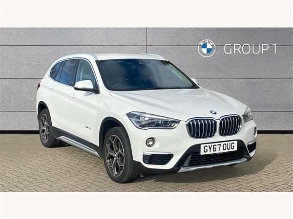 White Used 2017 BMW X1 xLine SUV | £13,495 (Fair price) - Image 1/4