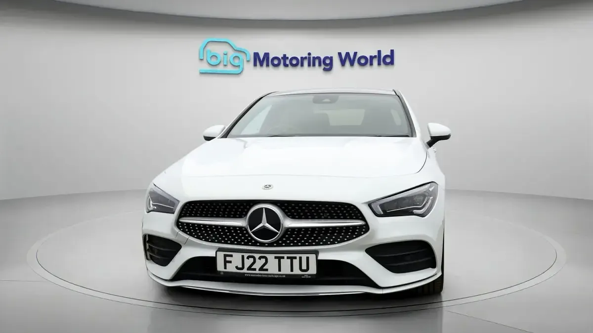 Used Mercedes CLA250e AMG Line Premium Plus 2022 White Coupe