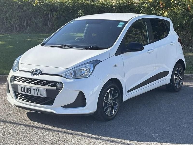 White Used 2018 Hyundai i10 GO! Hatchback | £4,900 (Good price) - Image 1/4