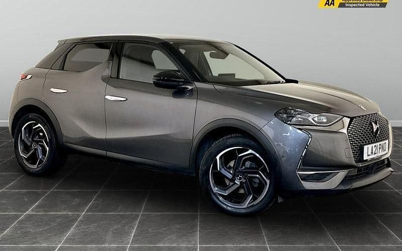 Grey Used 2021 DS Automobiles DS3 Crossback Ultra Prestige SUV | £14,195 (Fair price) - Image 1/2