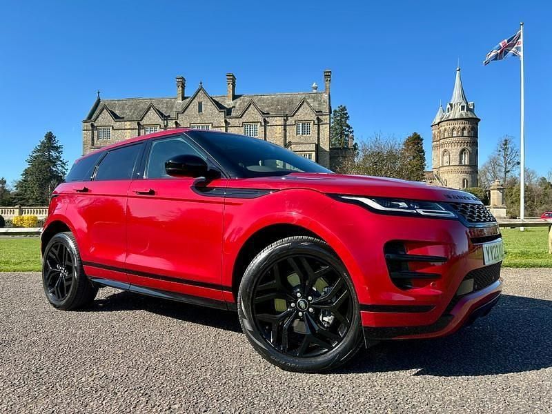 Used Land Rover Range Rover evoque HSE Dynamic 160 HP (117 kW) 2023 Red SUV
