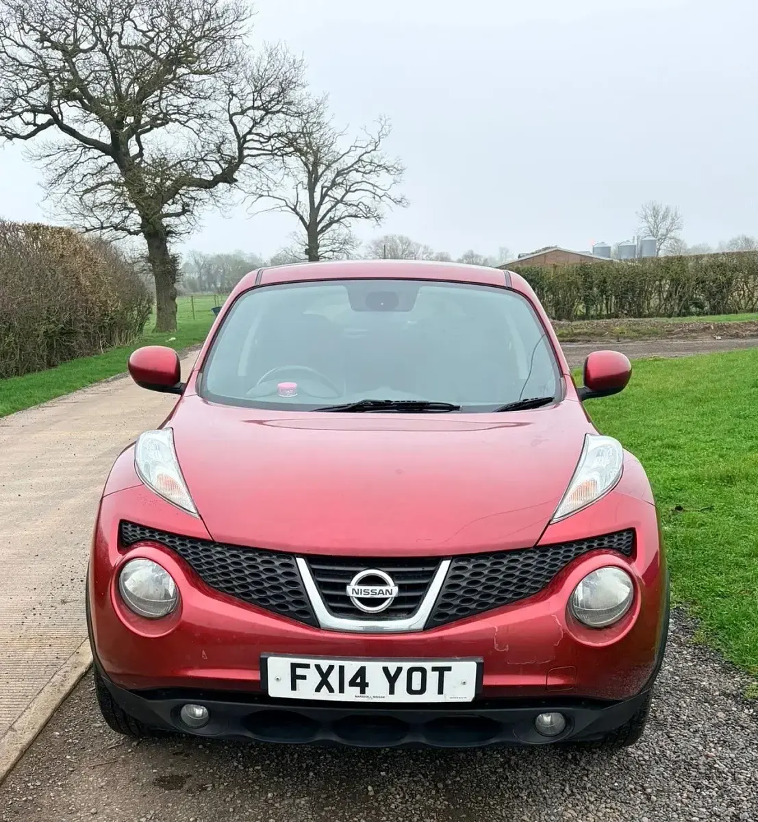 Begagnad Nissan Juke Tekna 110 HK (80 kW) 2014 Röd SUV