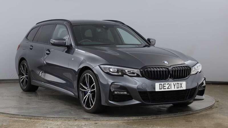 Grey Used 2021 BMW 330 M Sport Estate | £29,990 (A bit pricey) - Image 1/4