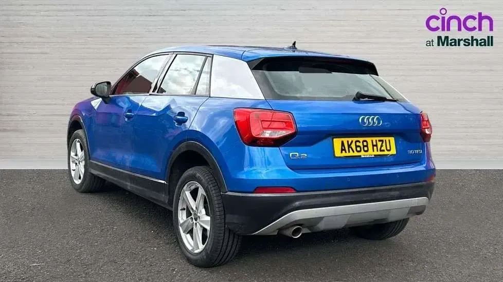 Begagnad Audi Q2 Sport 116 HK (85 kW) 2018 Blå SUV