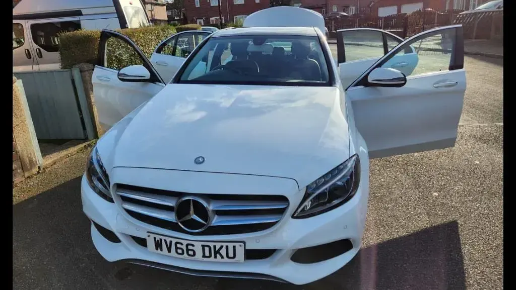 Used Mercedes C350e Premium 2016 White Sedan