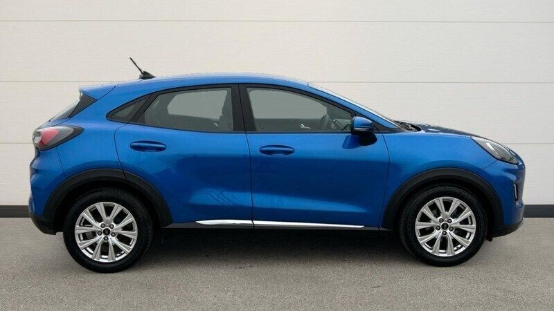 Used Ford Puma Titanium 125 HP (91 kW) 2022 Blue Hatchback