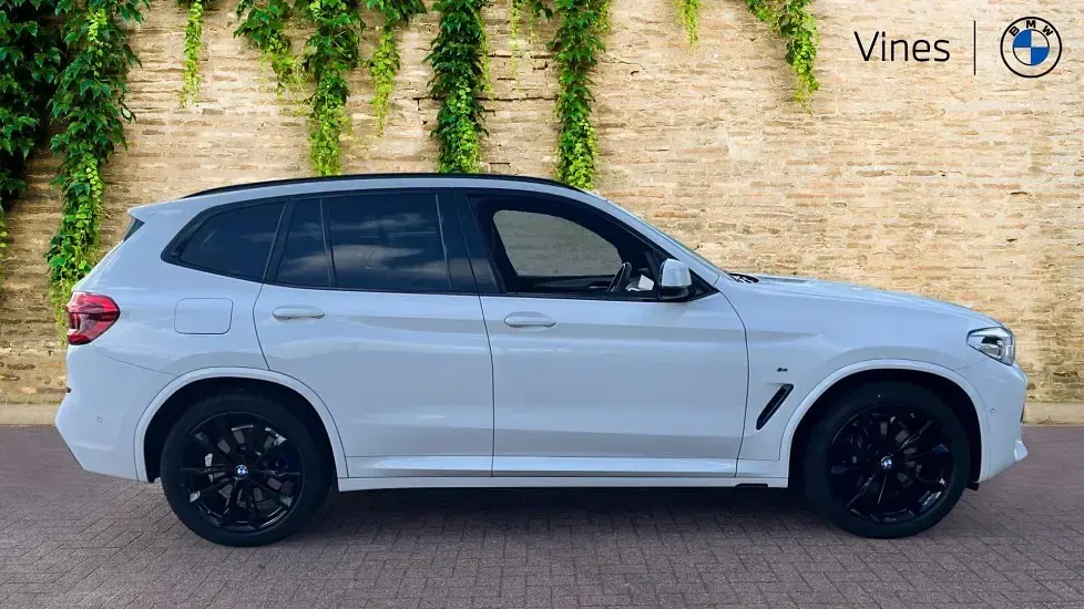 Used BMW X3 M Sport 184 HP (135 kW) 2019 White SUV