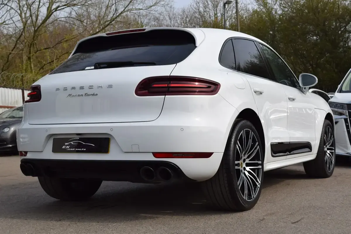 Used Porsche Macan Turbo Performance Package 2026 White SUV