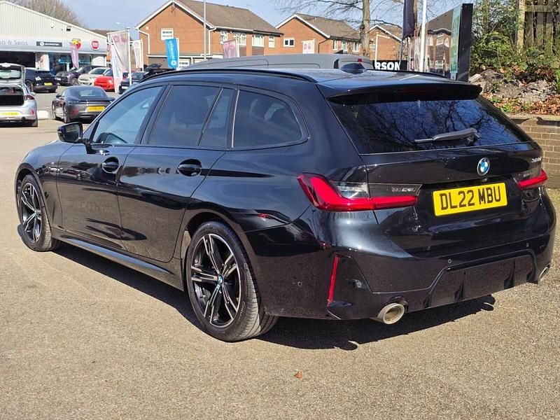 Used BMW 320 M Sport 2022 Black Estate