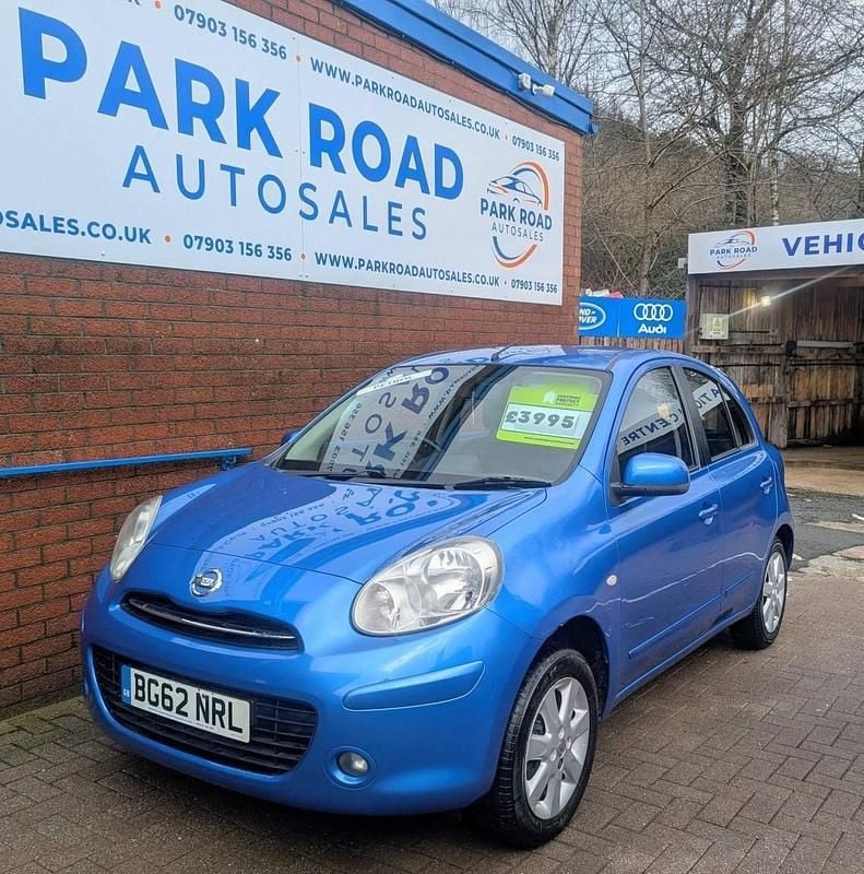 Used Nissan Micra Acenta 2012 Blue Hatchback