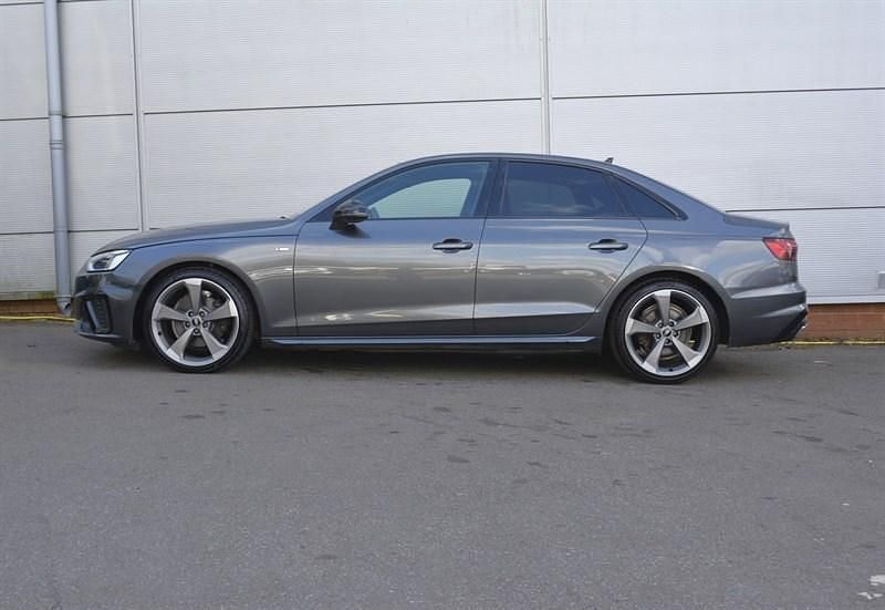 Used Audi A4 Black Edition 163 HP (119 kW) 2021 Grey Sedan