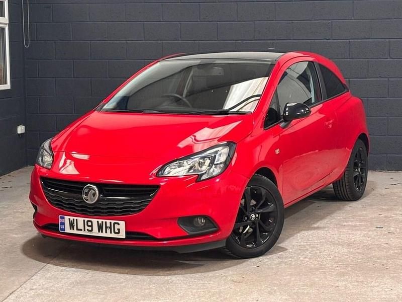 Used Vauxhall Corsa 75 HP (55 kW) 2019 Red Hatchback
