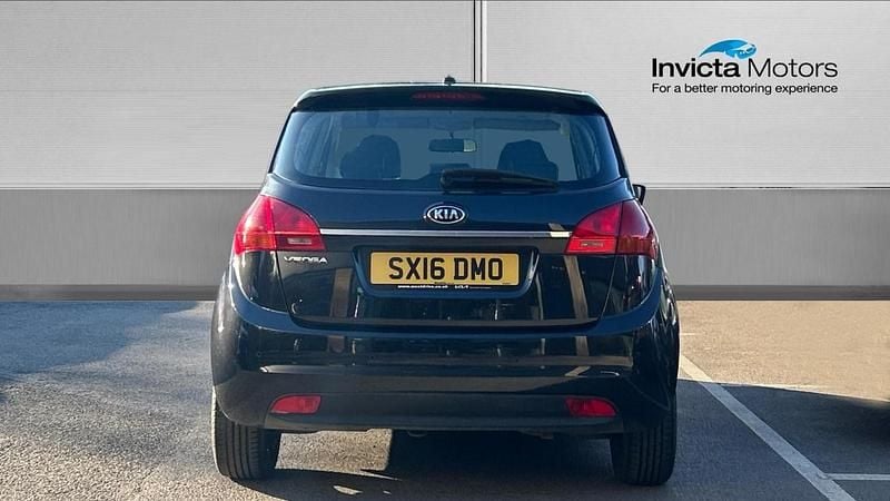 Used Kia Venga 123 HP (90 kW) 2016 Black Hatchback