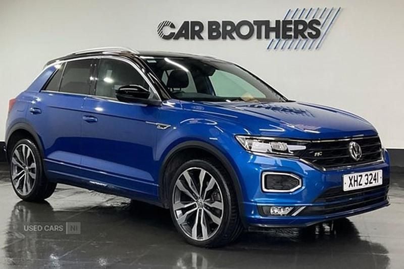 Blue Used 2019 VW T-Roc R-line SUV | £16,995 (Good price) - Image 1/1