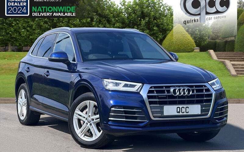 Navarra blue metallic Used 2020 Audi Q5 S-Line SUV | £23,950 (Fair price) - Image 1/4