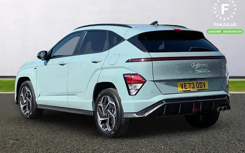 Used Hyundai Kona N Line 120 HP (88 kW) 2024 Green SUV