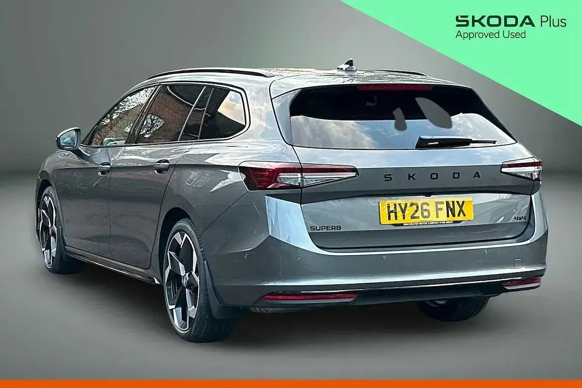Used Skoda Superb SportLine 261 HP (191 kW) 2026 Graphite grey metallic Estate
