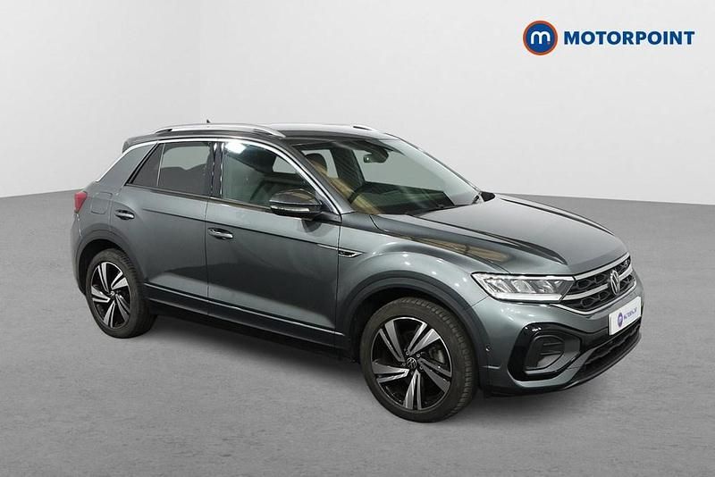 Grey Used 2023 VW T-Roc R-line SUV | £24,999 (Fair price) - Image 1/4