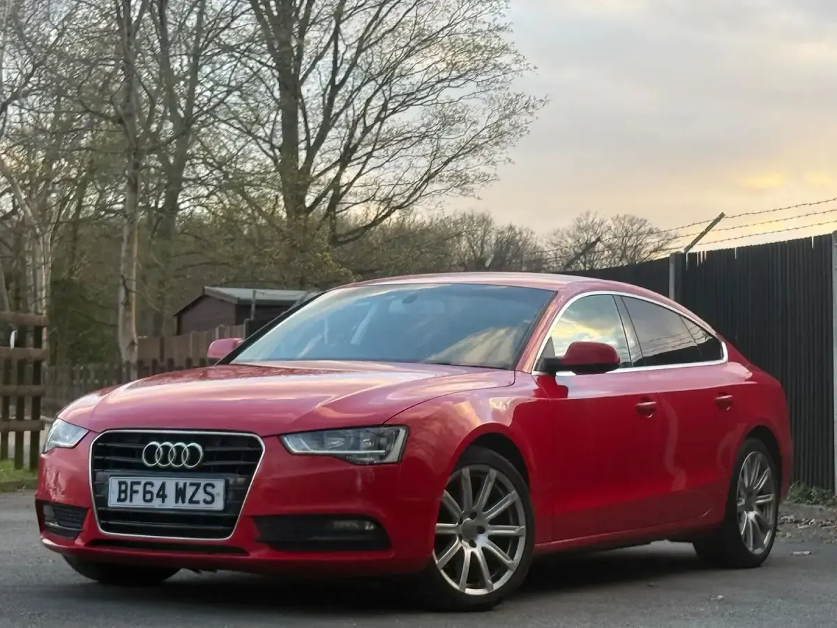 Used Audi A5 Sportback 2014 Red Hatchback