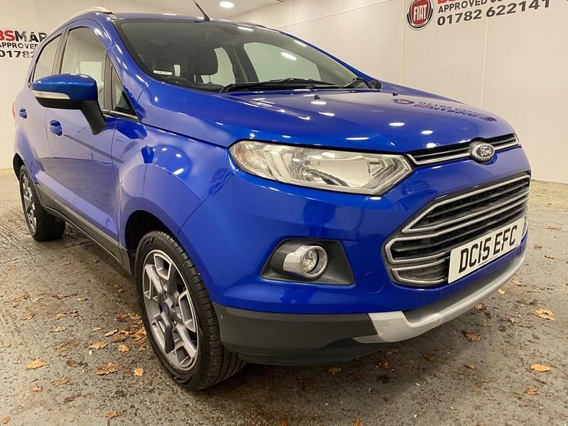Used Ford Ecosport Titanium 95 HP (69 kW) 2016 Blue SUV