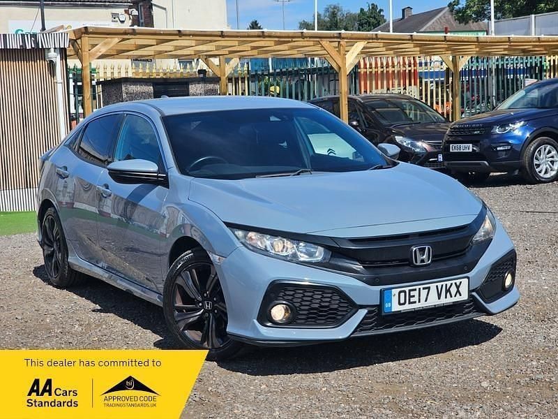 Grey Used 2017 Honda Civic SR Hatchback | £9,250 (Fair price) - Image 1/4