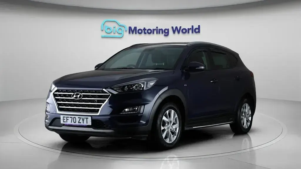 Used Hyundai Tucson SE 115 HP (84 kW) 2021 Blue SUV